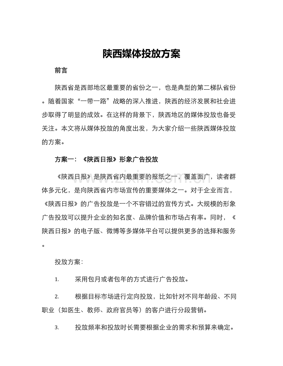 陕西媒体投放方案.docx_第1页