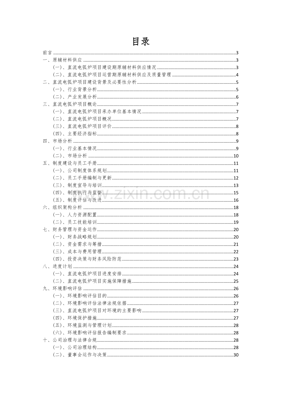 2024年直流电弧炉项目深度研究分析报告.docx_第2页