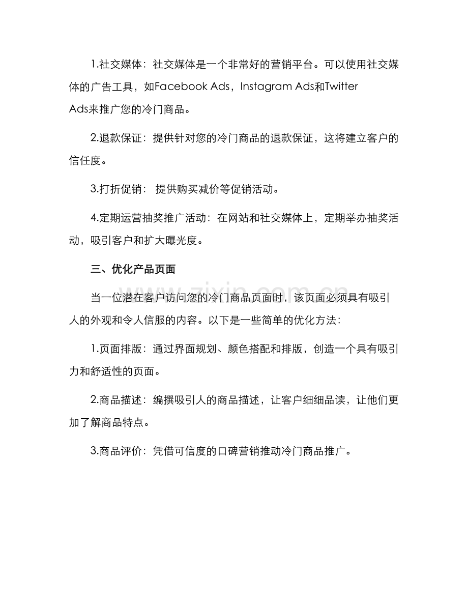 冷门商品运营方案.docx_第2页