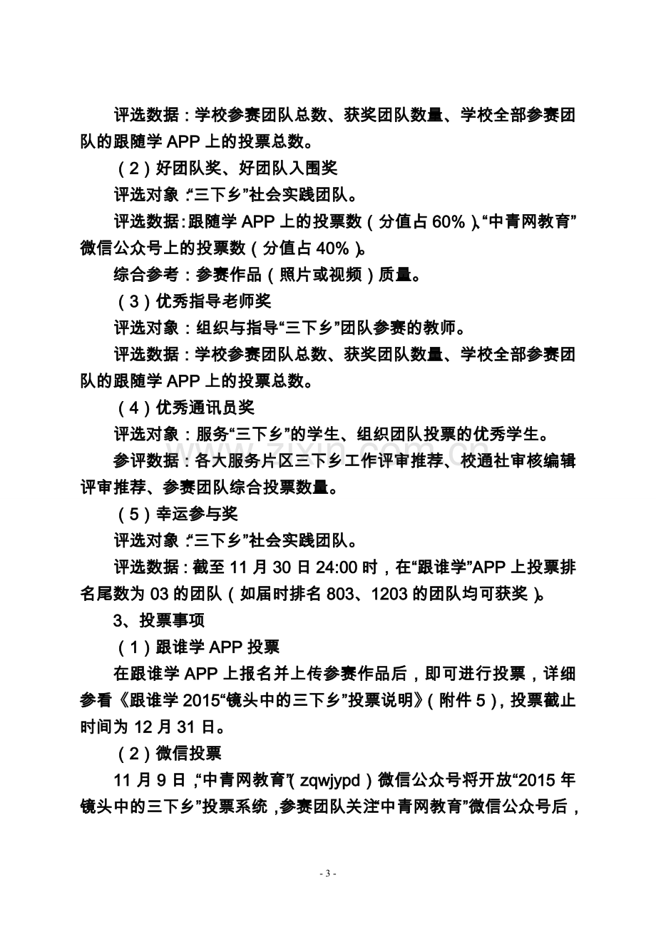 镜头中的三下乡项目方案.doc_第3页