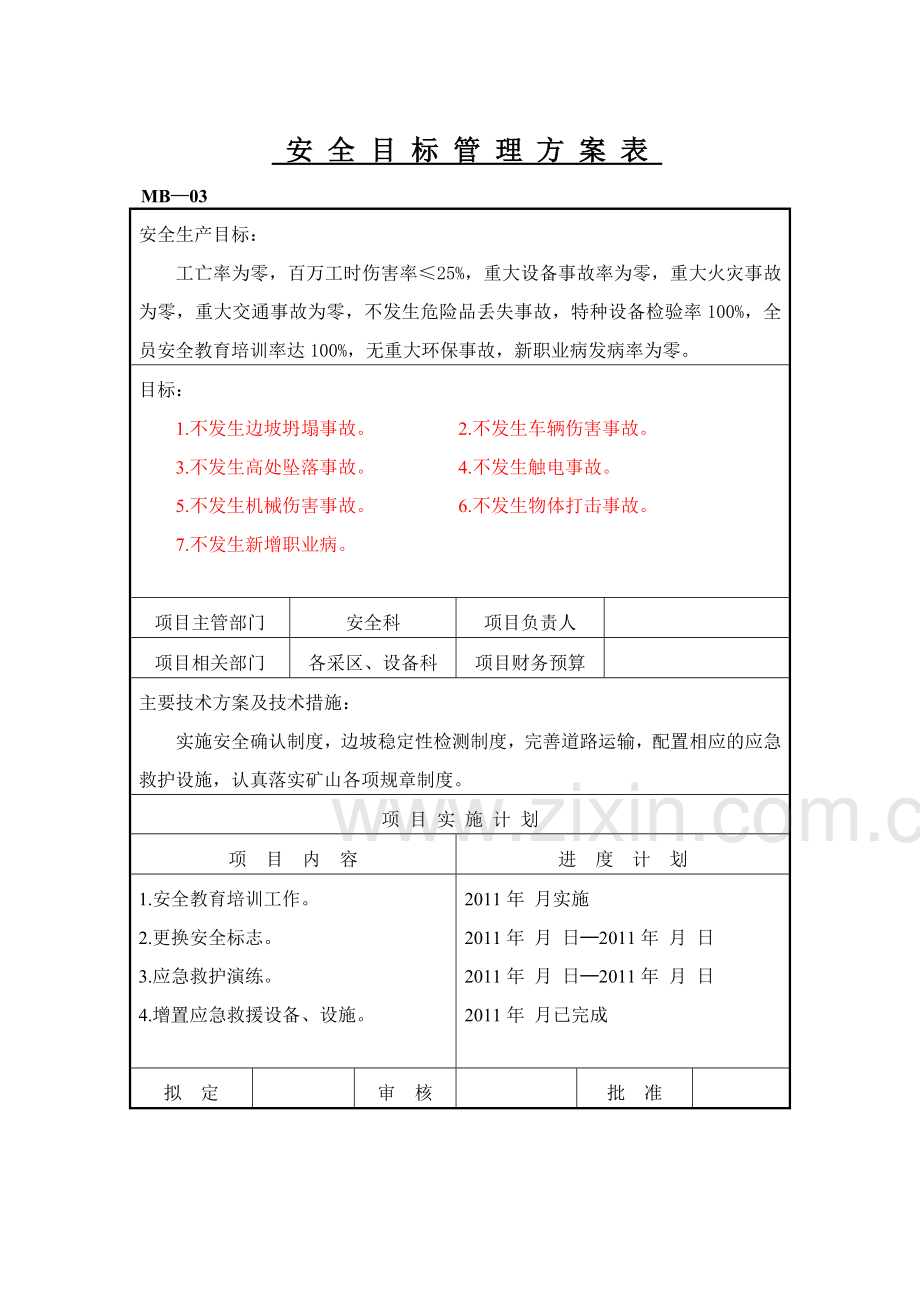 露天矿山安全记录表格.doc_第3页