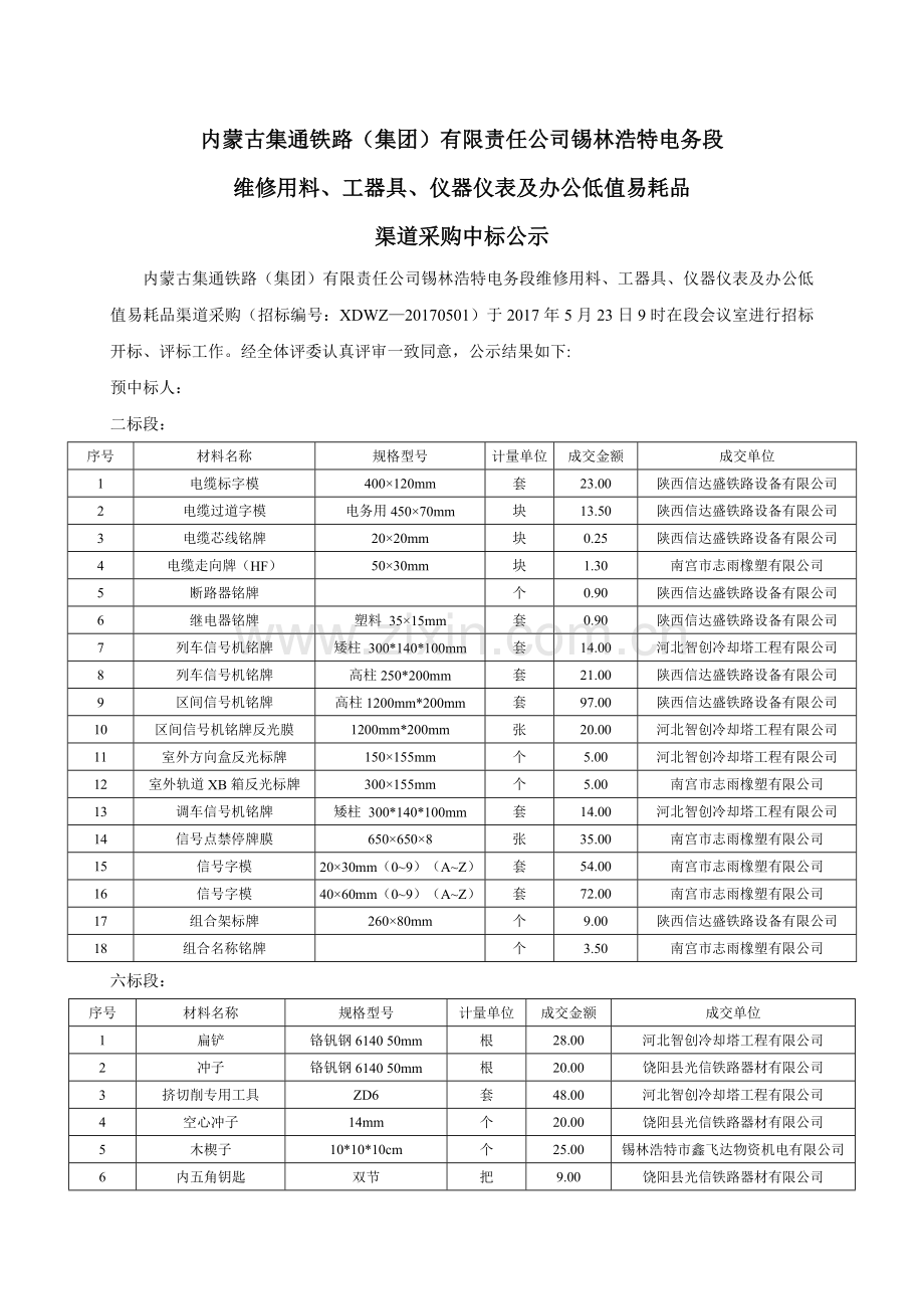 内蒙古集通铁路集团有限责任公司锡林浩特电务段.doc_第1页