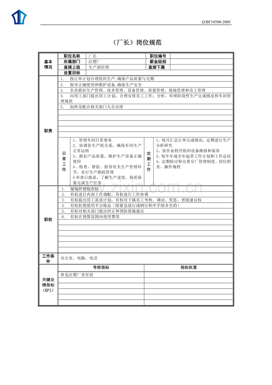 注塑厂员工岗位说明书1.doc_第3页