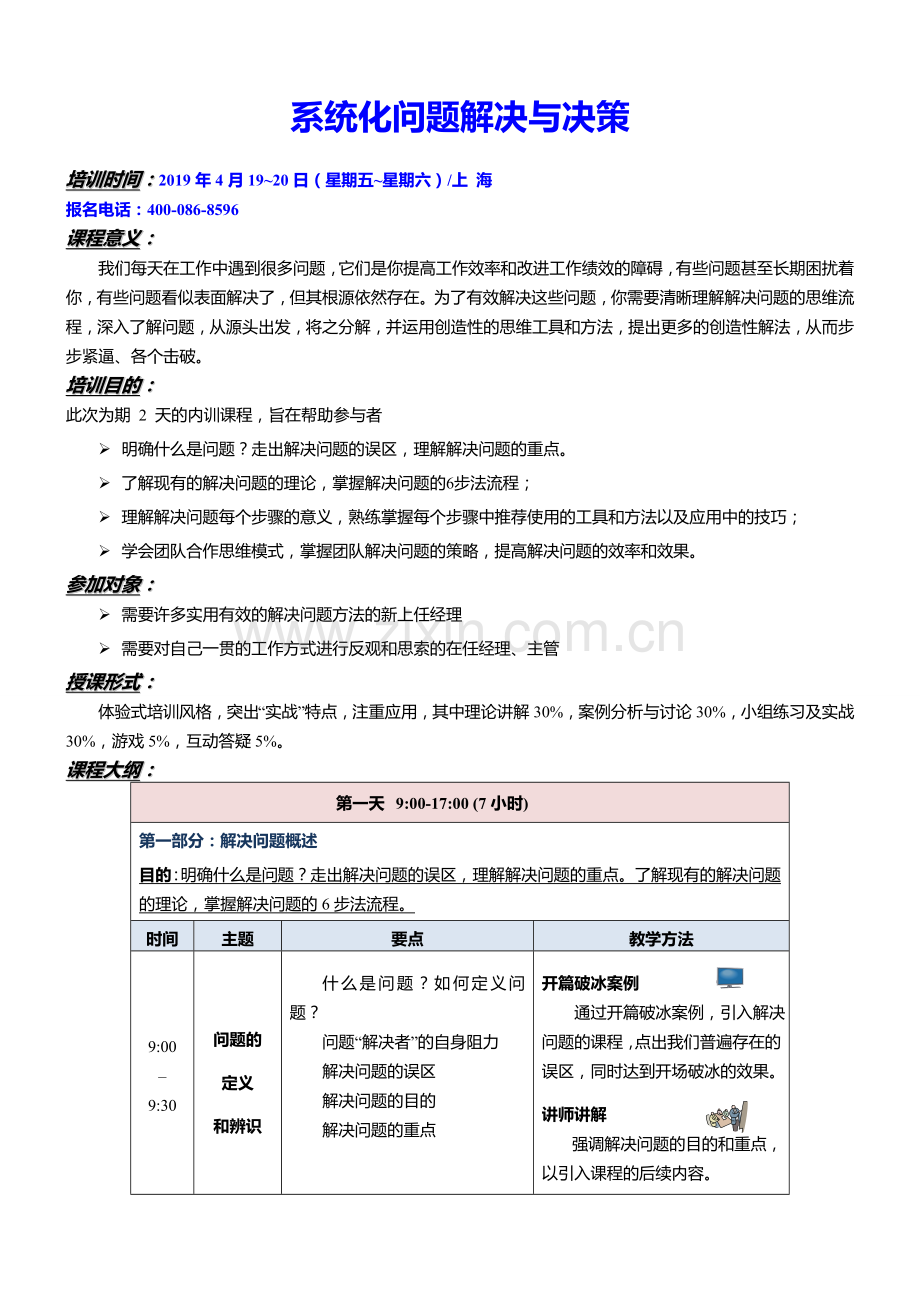 系统化问题解决与决策.doc_第1页