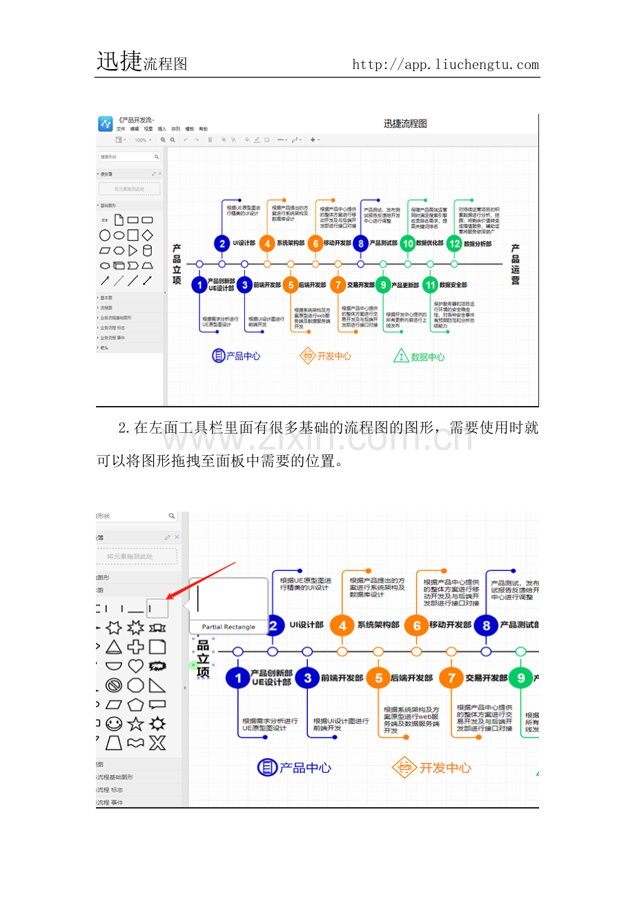 产品立项开发的流程是什么分享产品开发立项流程图模板迅捷流程图.docx_第2页