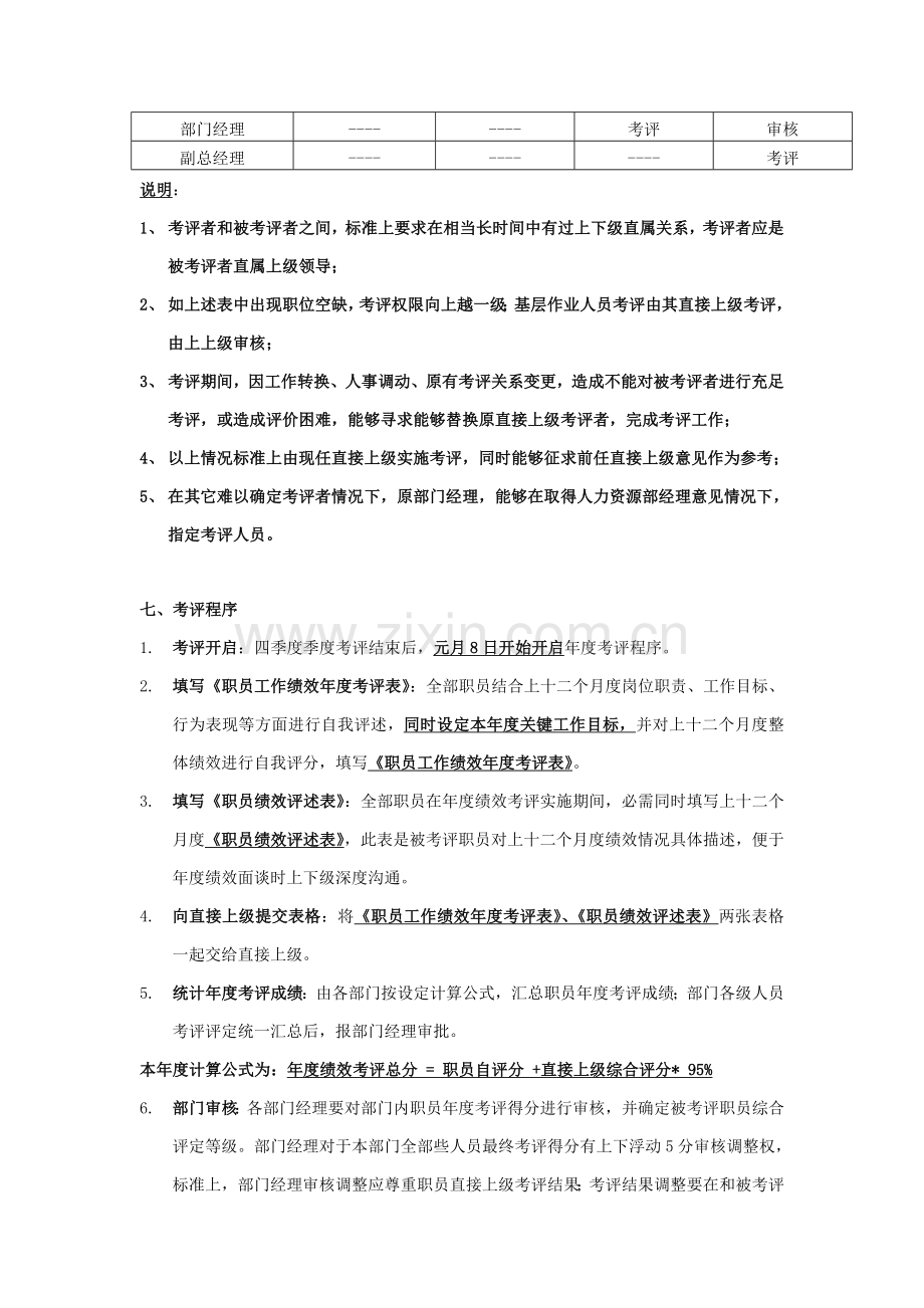 公司员工年度绩效考核方案样本.doc_第2页