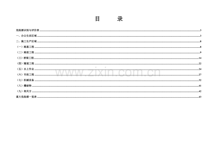 高速公路项目危险源及重大危险源清单.doc_第2页