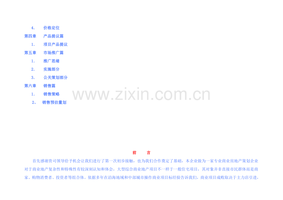 广场项目策划方案样本.doc_第3页