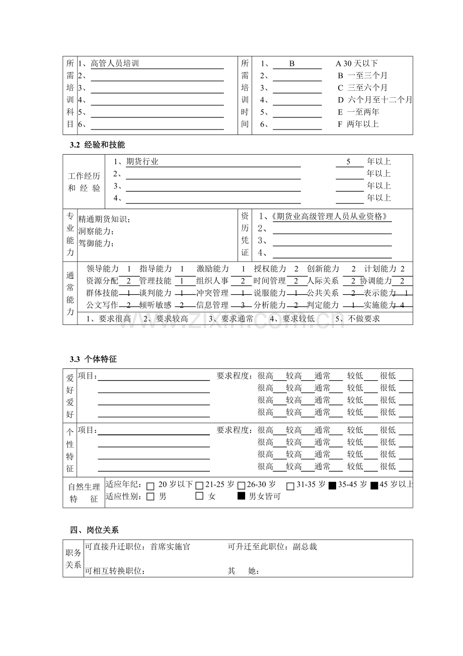 公司总裁岗位职责样本.doc_第3页