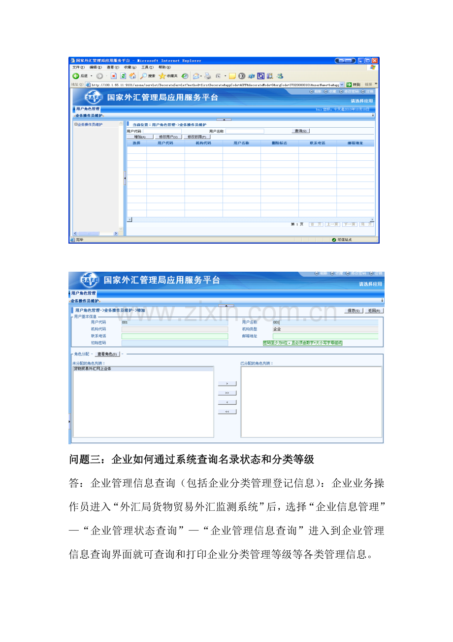 货物贸易外汇监测系统登录及业务员设置.doc_第3页