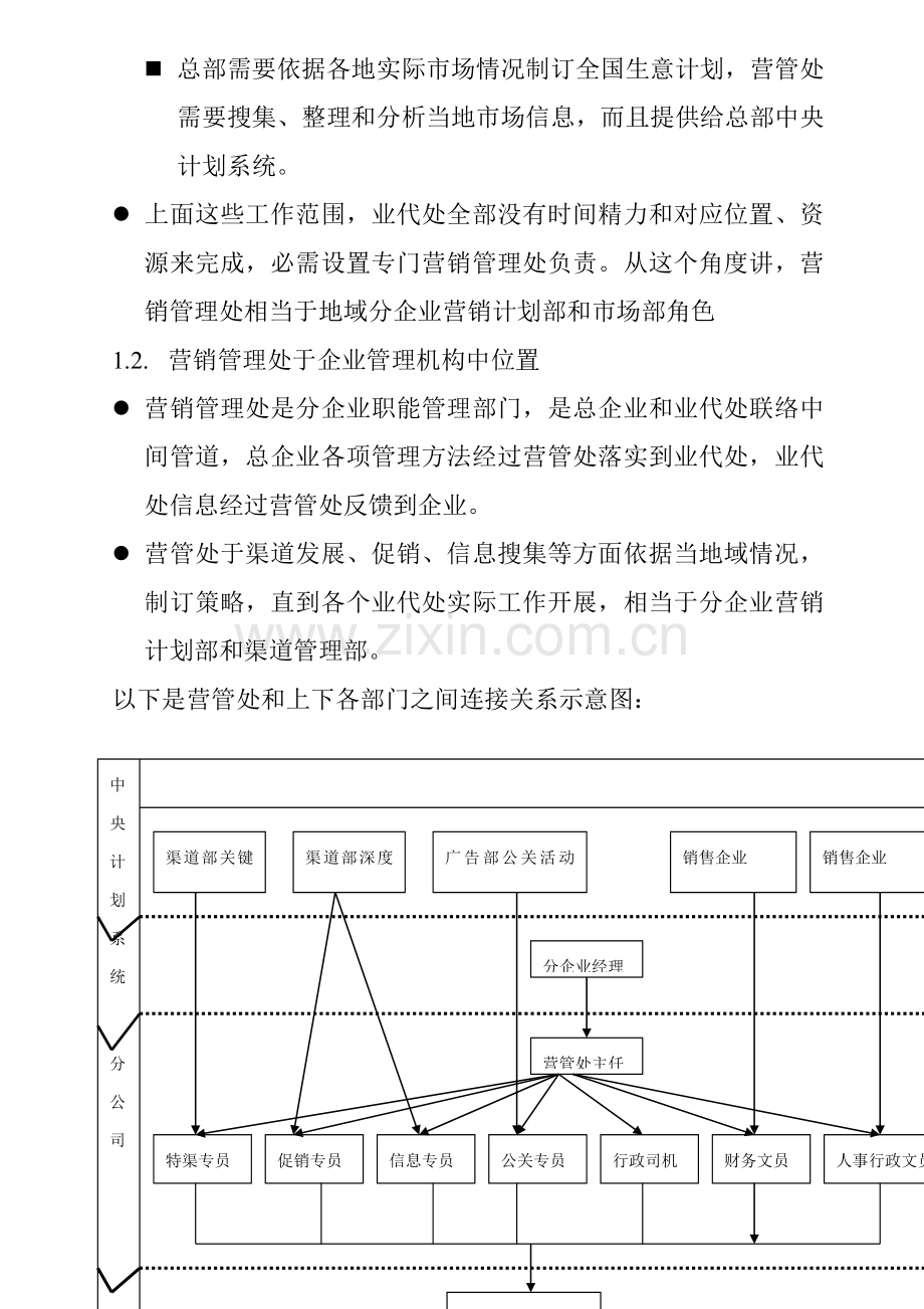 公司营销管理处的操作手册样本.doc_第3页