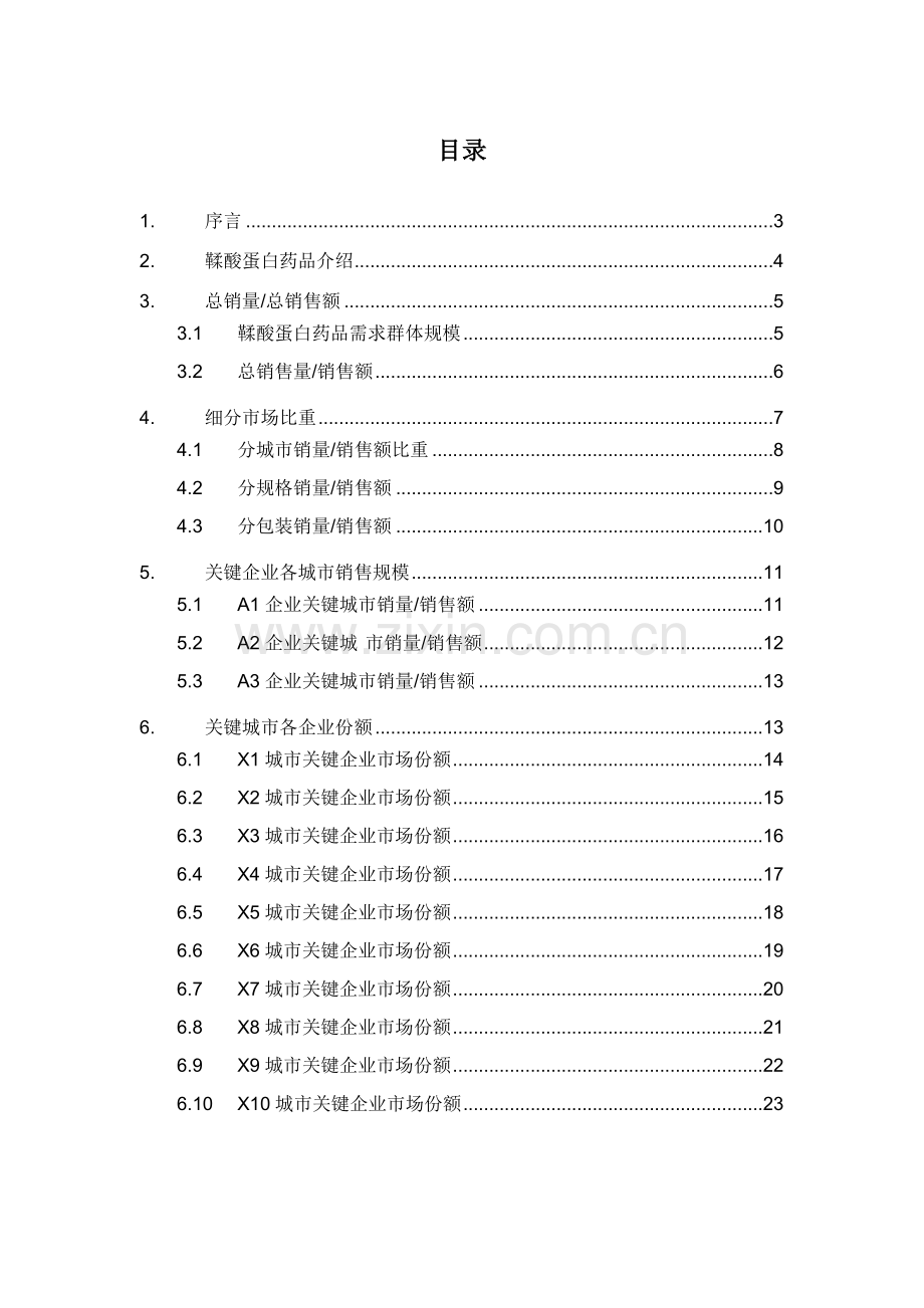 鞣酸蛋白药品销售数据市场调研报告样本.docx_第2页