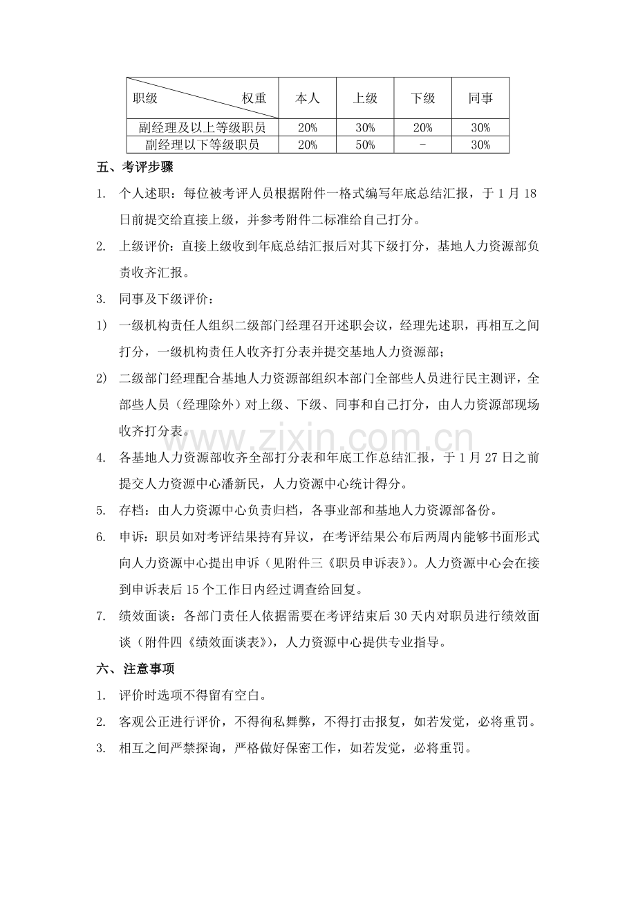 年底绩效考核实施方案样本.doc_第2页