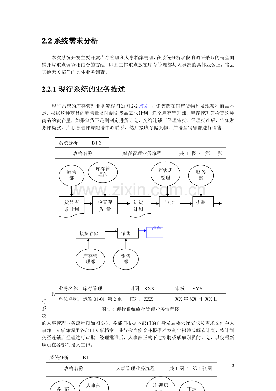 超市连锁店管理系统分析与设计1.doc_第3页