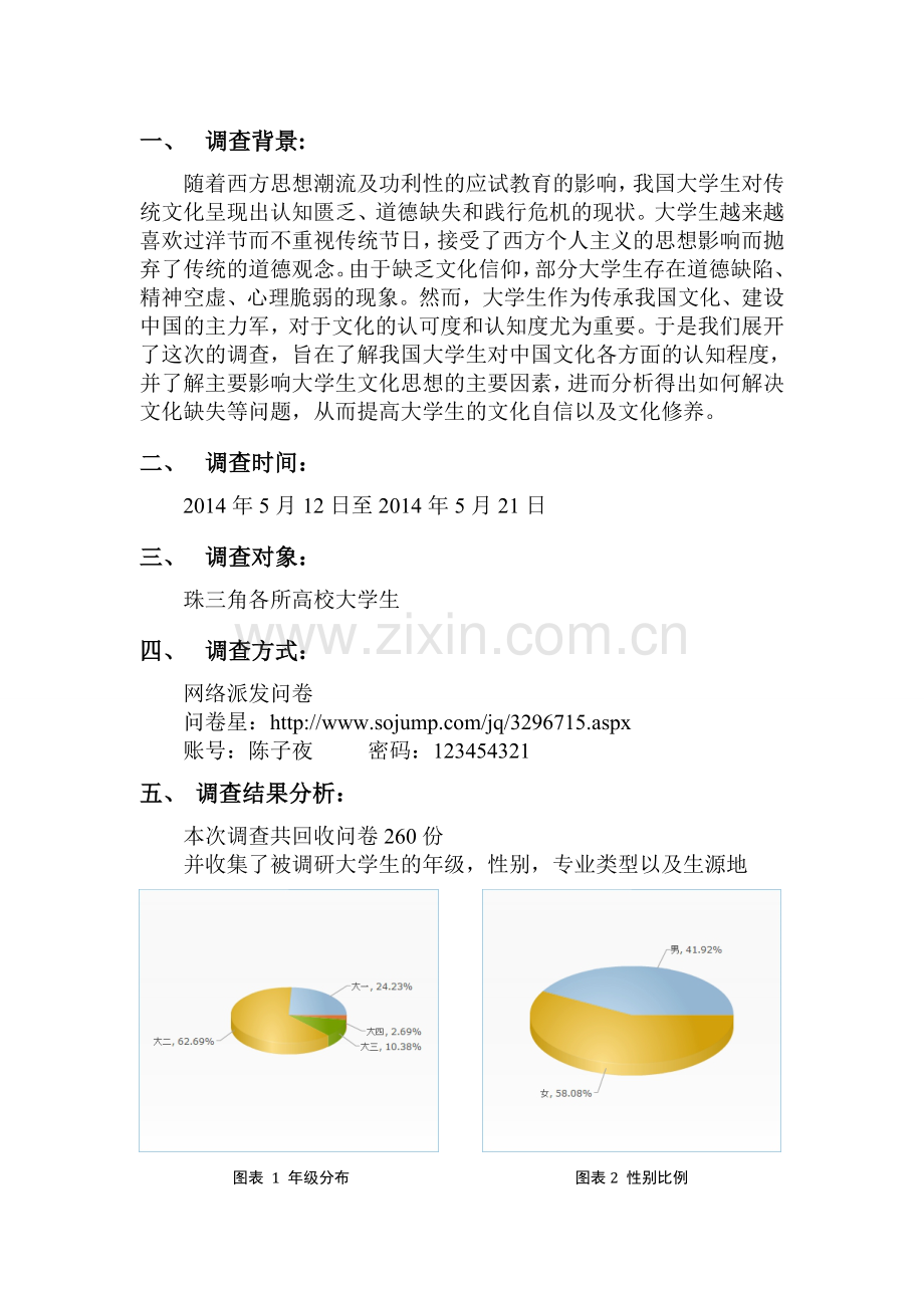 大学生文化自信调查问卷报告.doc_第2页