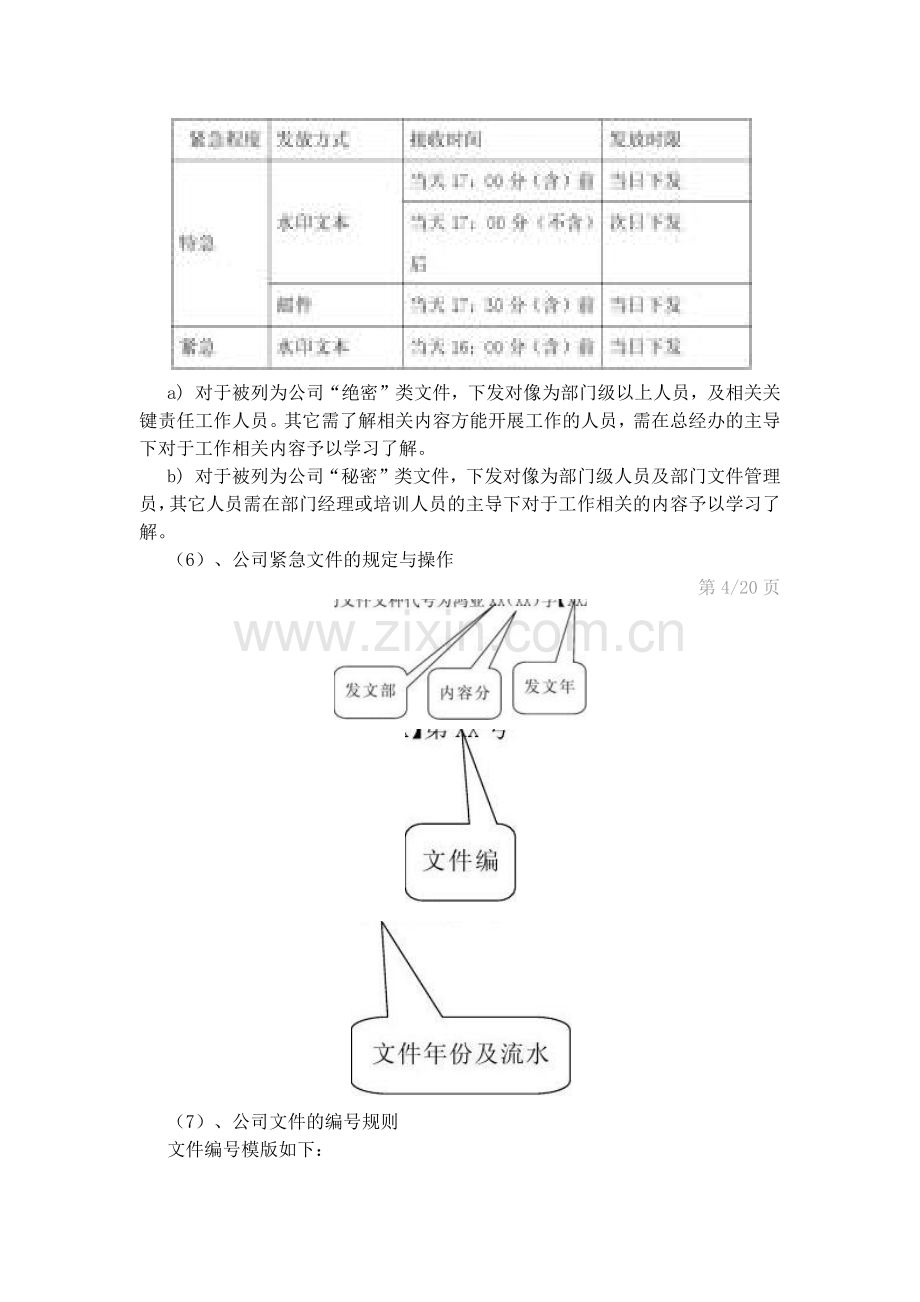 公司行政文件管理办法.docx_第3页