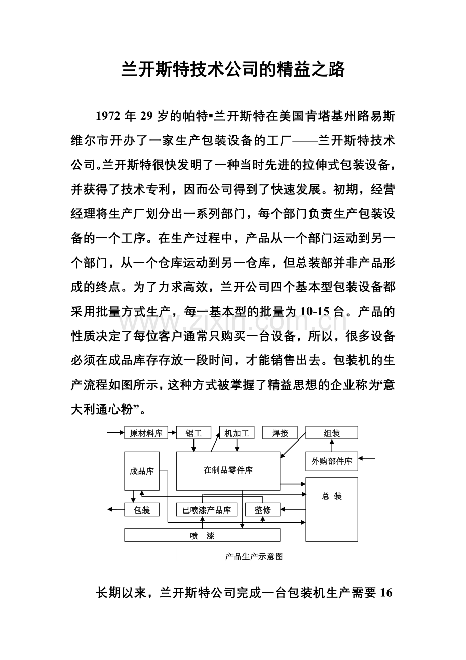 兰开斯特技术公司的精益之路.doc_第1页