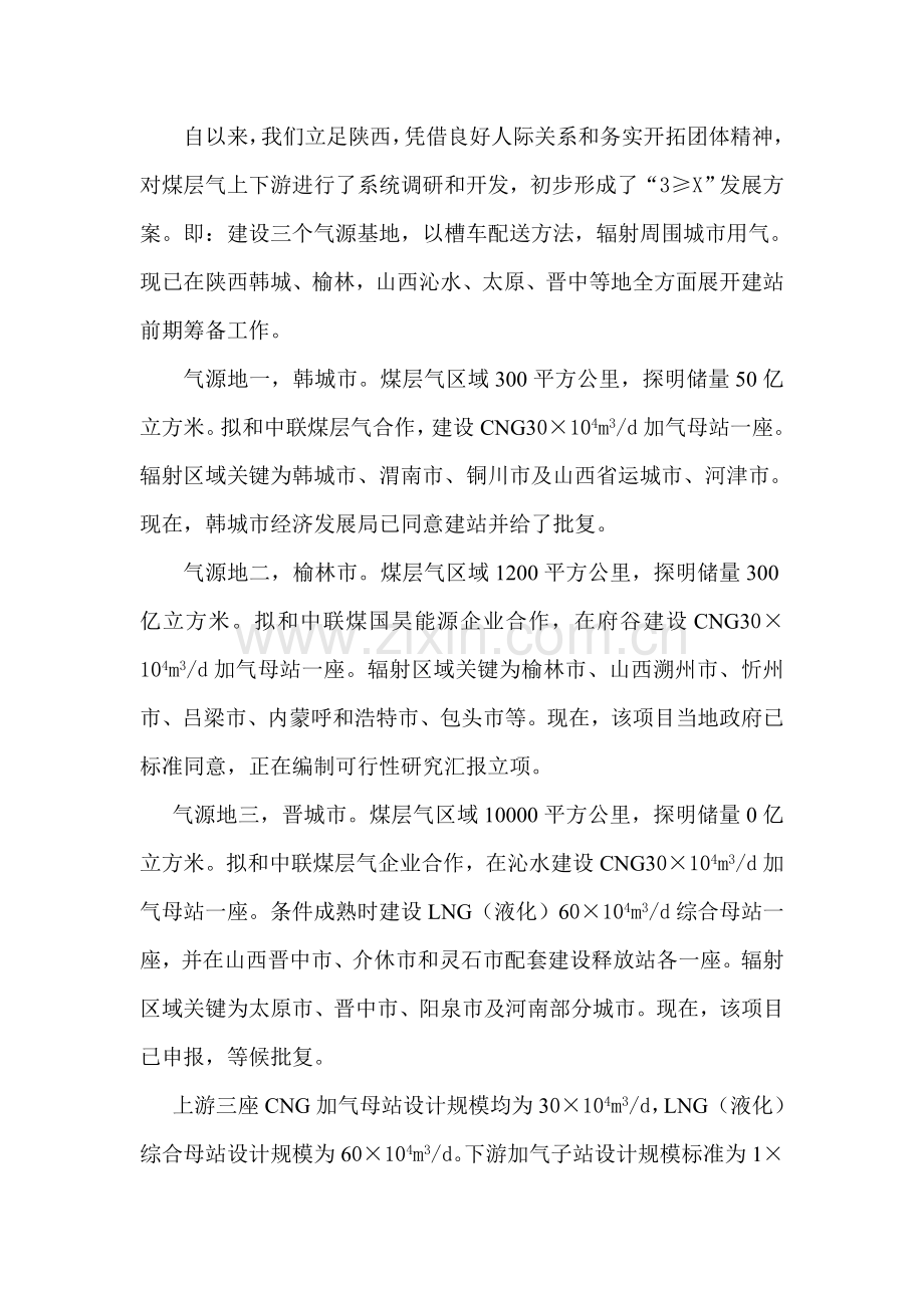 公司煤层气战略规划与发展方案样本.doc_第2页