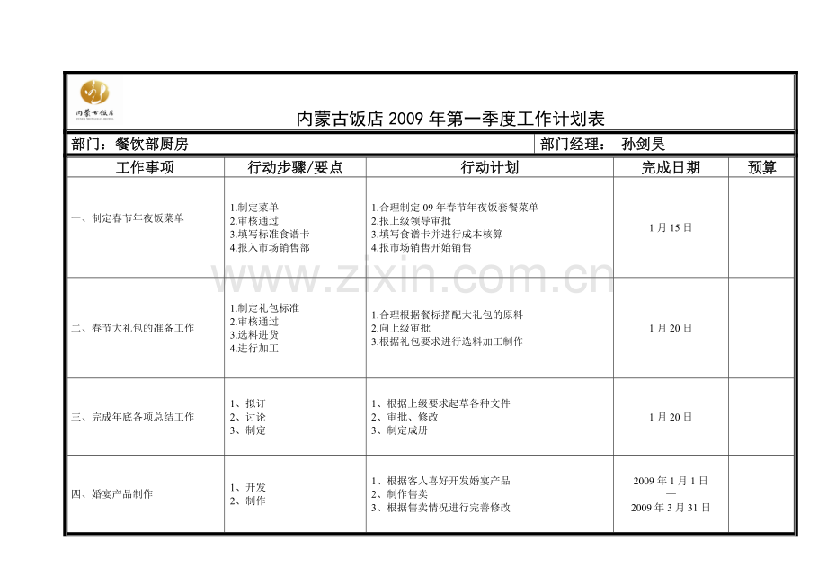 厨房09全年工作计划.doc_第2页