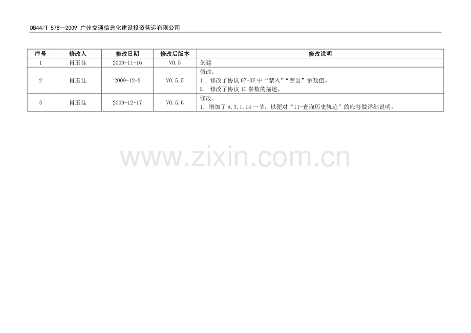 广东省标准卫星定位汽车行驶记录仪通用技术规范附录B无线数据通信协议投资公司附注0911161.doc_第2页