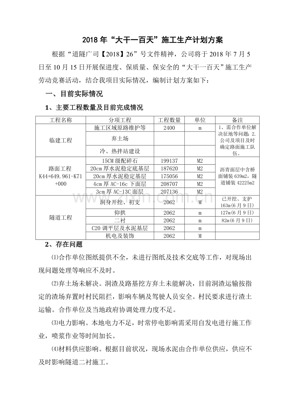 大干100天劳动竞赛活动实施方案.doc_第2页