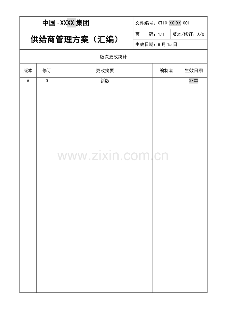 公司供应商管理方案汇编样本.doc_第2页