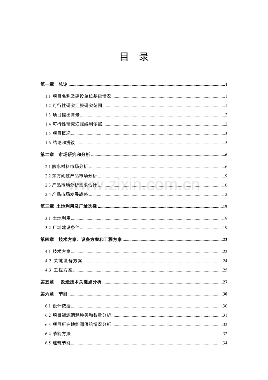 公司无胎卷材生产线改造项目可行性研究报告样本.doc_第2页