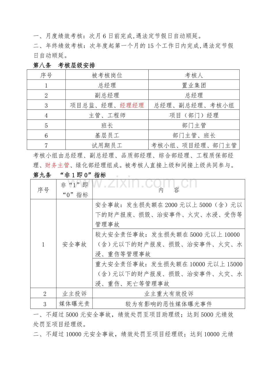 物业公司绩效考核制度1.doc_第2页