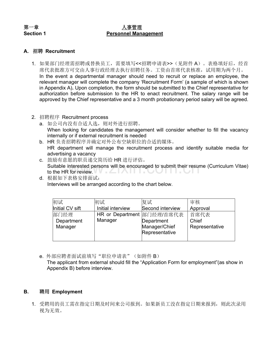 员工手册EmployeeHandbookRVSD32.doc_第3页