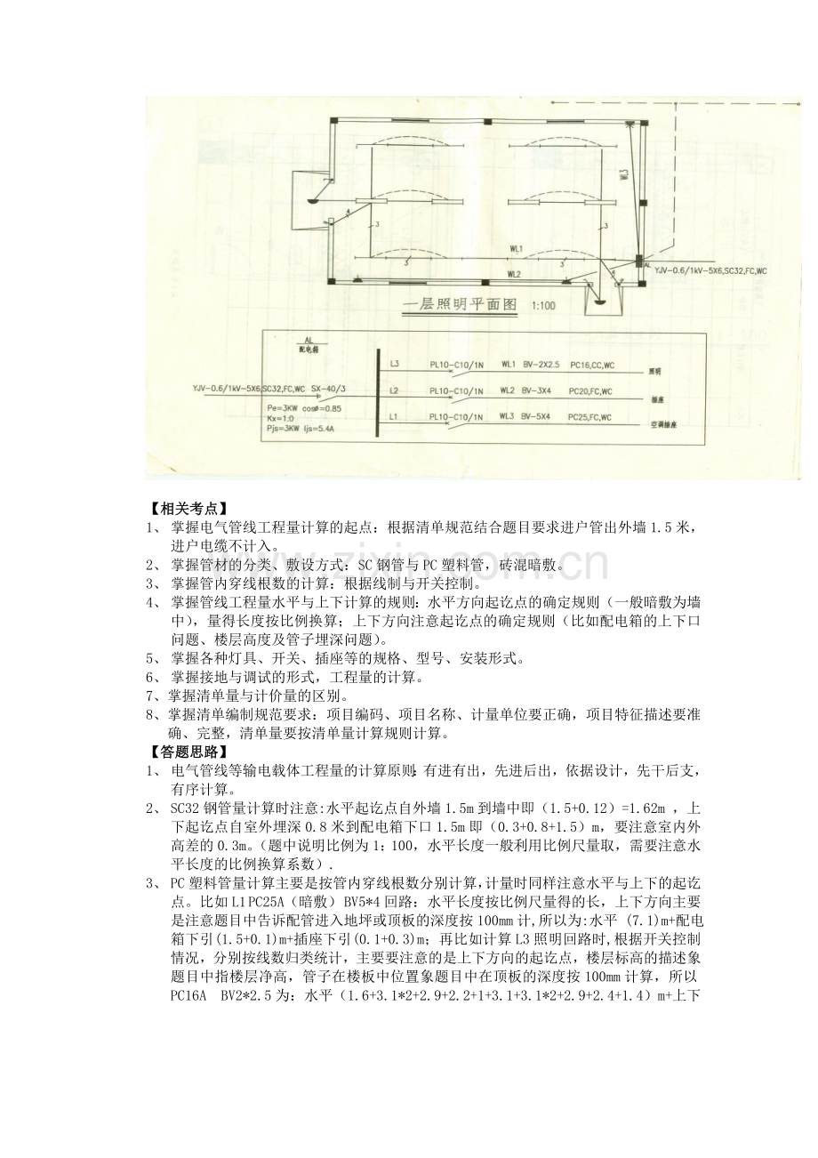 二○○九年江苏省建设工程造价员资格考试安装工程案例分析试题解析.doc_第2页