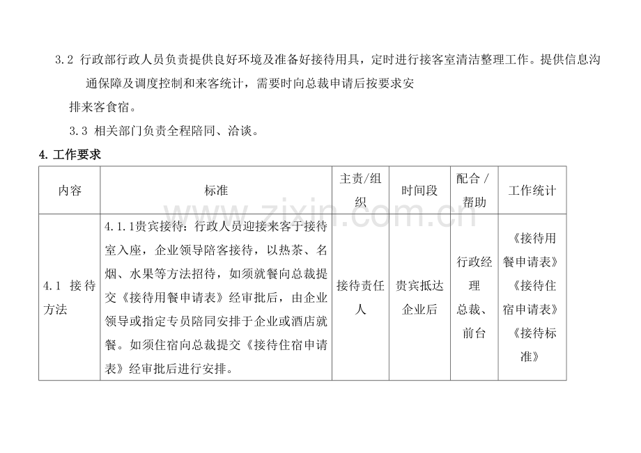 公司客户接待管理制度样本.doc_第2页