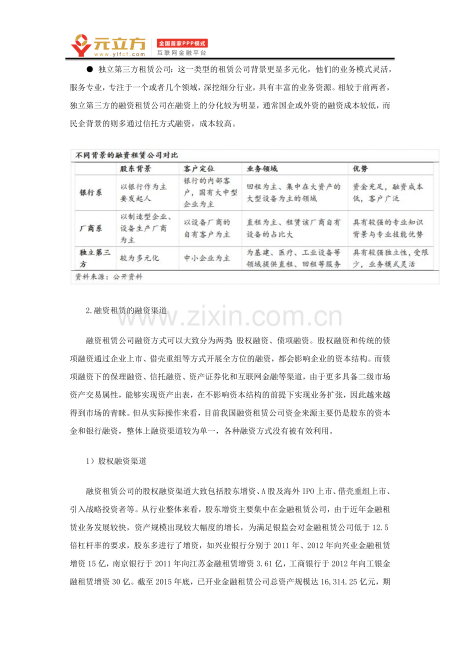 融资租赁行业的主要参与者和融资渠道.doc_第2页