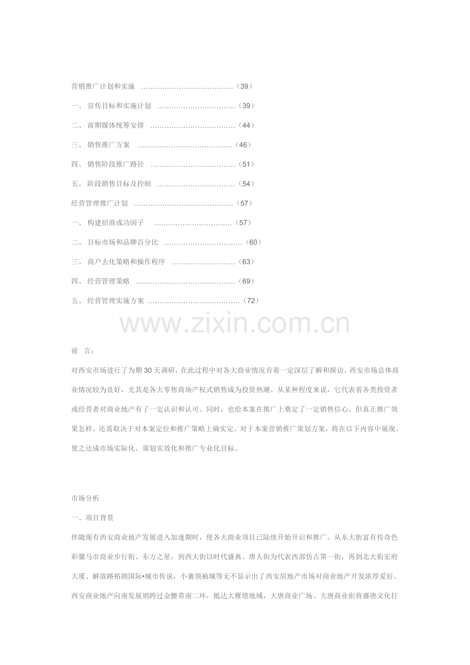 商业项目营销策划方案范本样本.doc_第2页