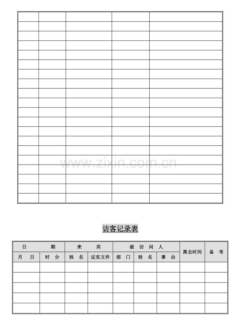 保安管理流程表(2)样本.doc_第2页