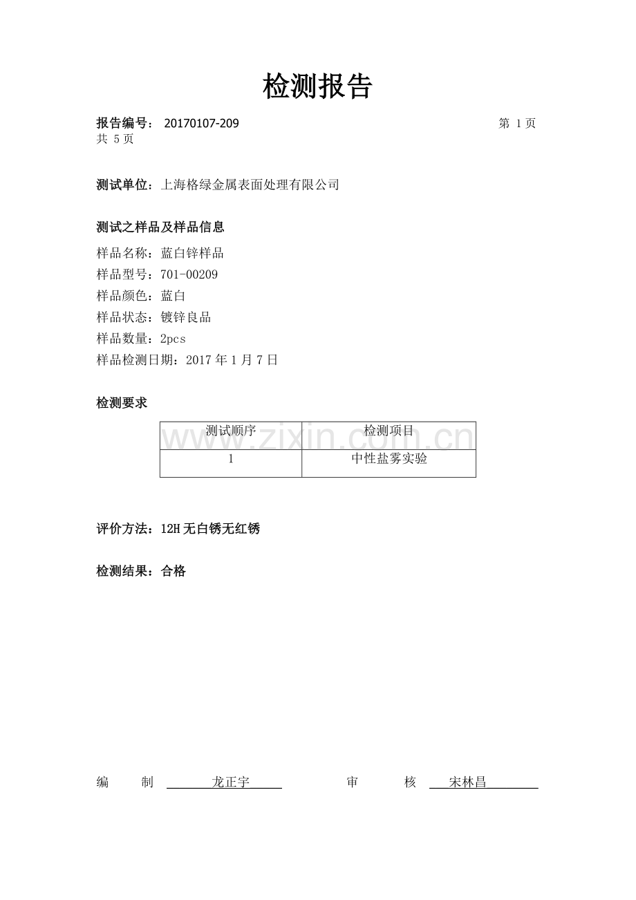 盐雾测试报告格式.docx_第1页