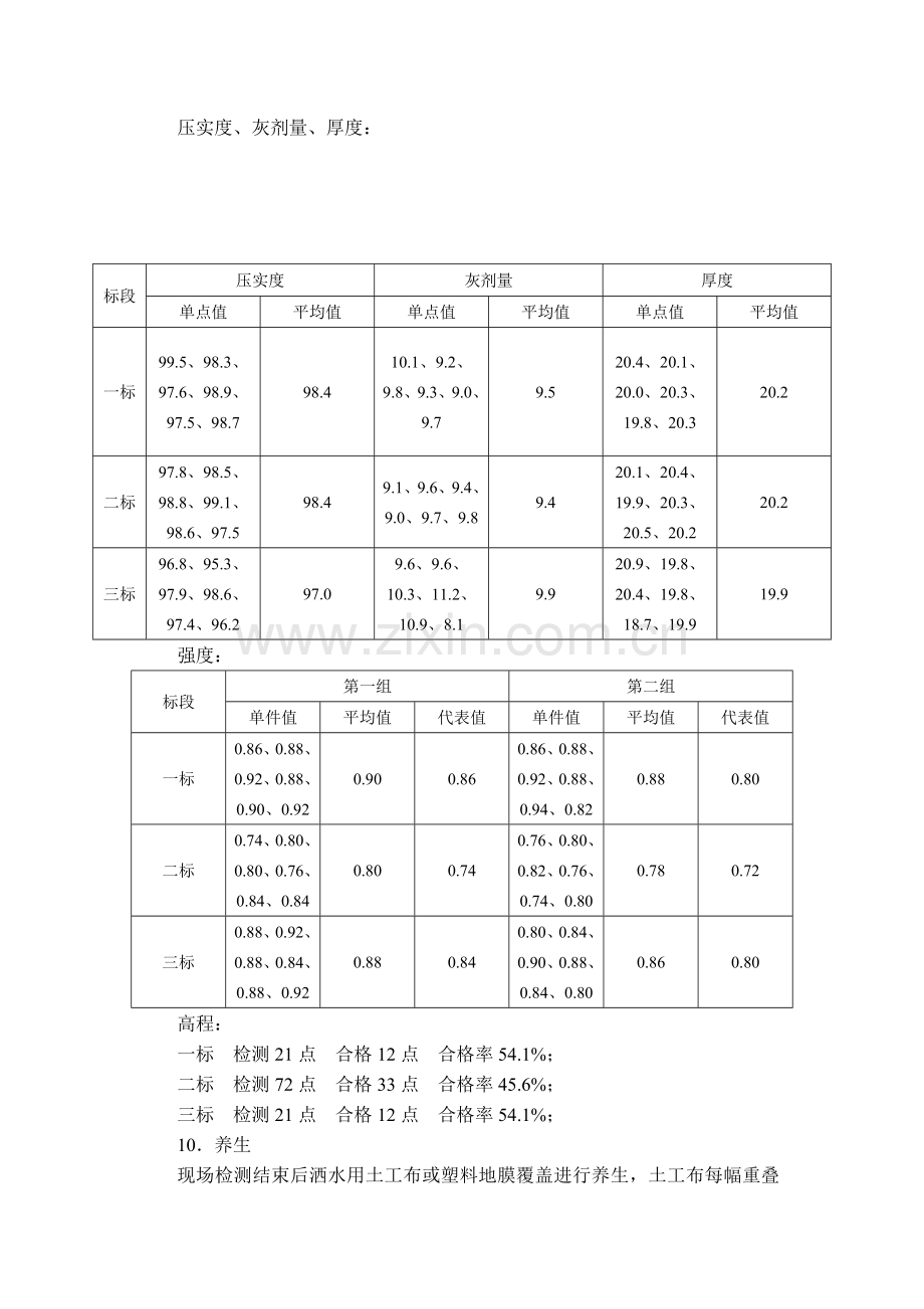 二灰土首件工程监理总结收集资料.doc_第3页