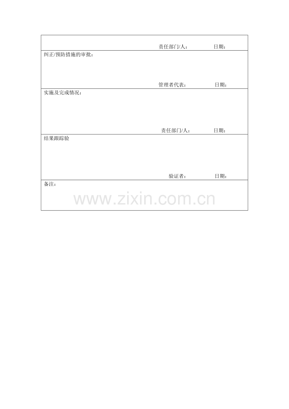 纠正施措和预防施措处置单.doc_第2页