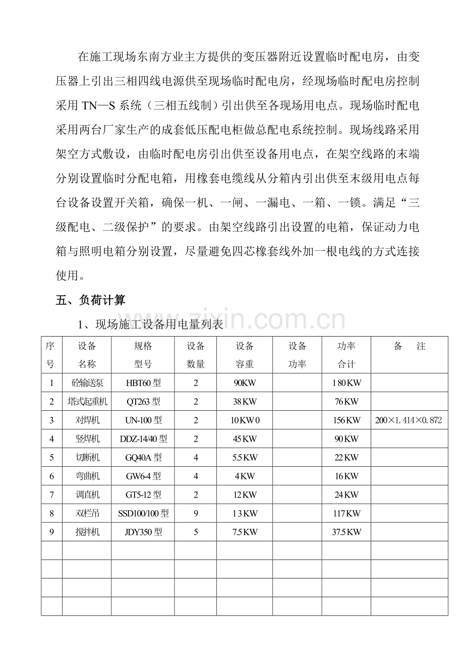 施工现场临时用电施工组织设计.doc_第2页