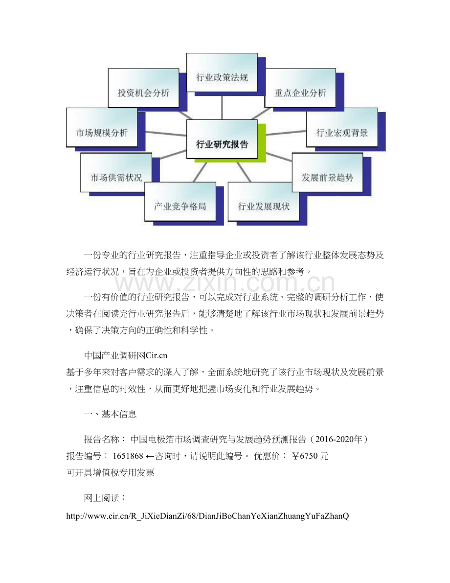 电极箔行业现状及发展趋势分析精.doc_第2页