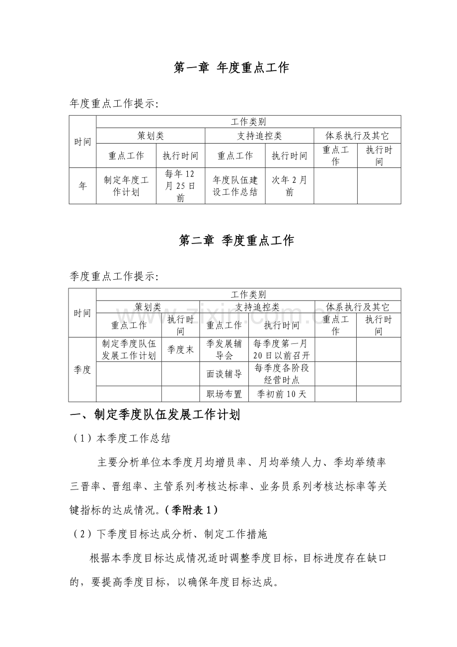 县支公司人力发展岗岗位工作操作手册范文.doc_第3页