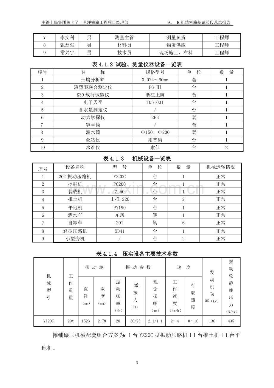 铁路基床底层AB组填料路基填筑试验段填筑成果总结1.doc_第3页