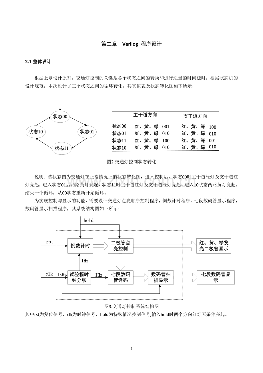 基于VerilogHDL的交通灯控制器设计.doc_第3页