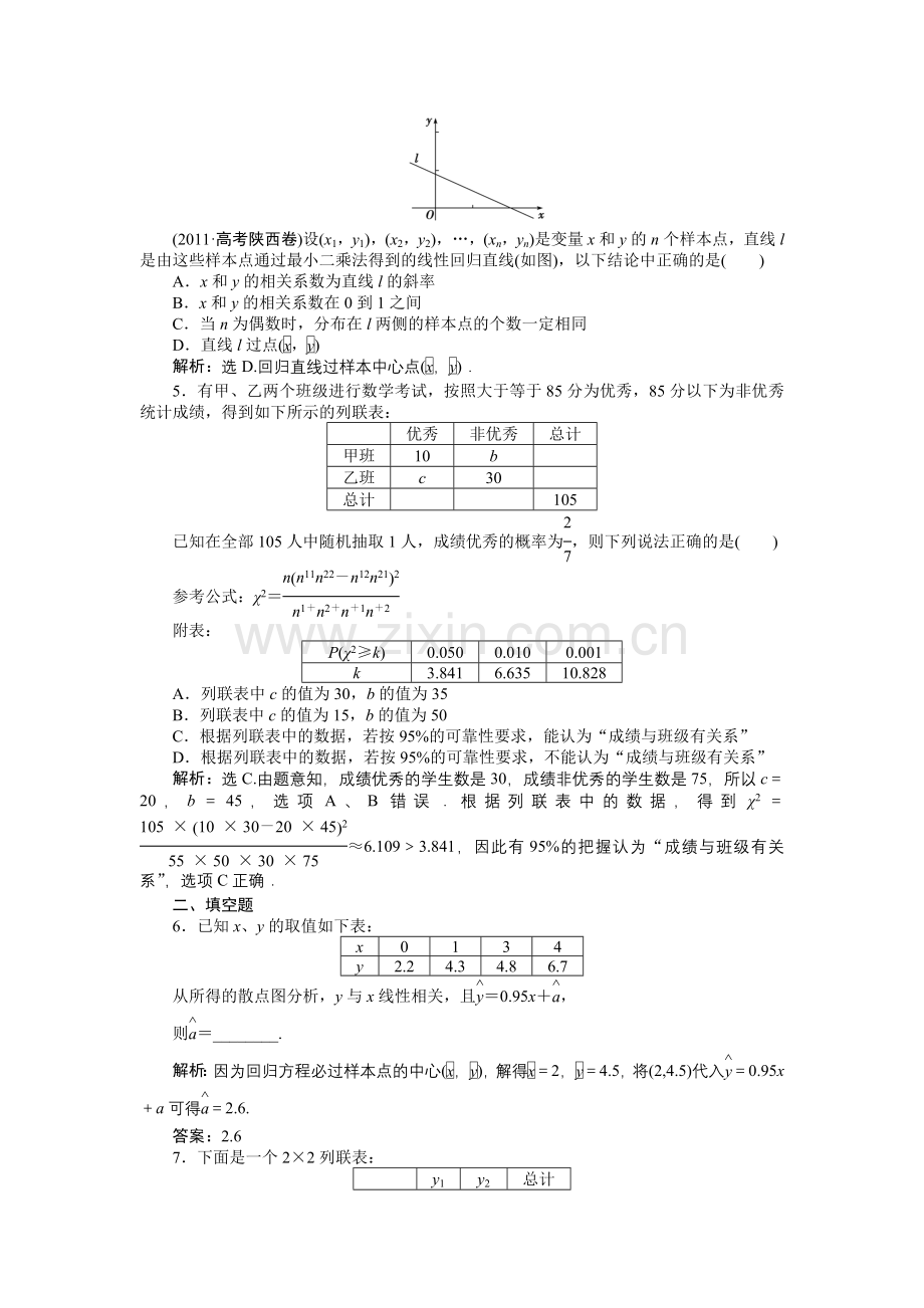 精编高考复习——变量的相关性资料.doc_第2页