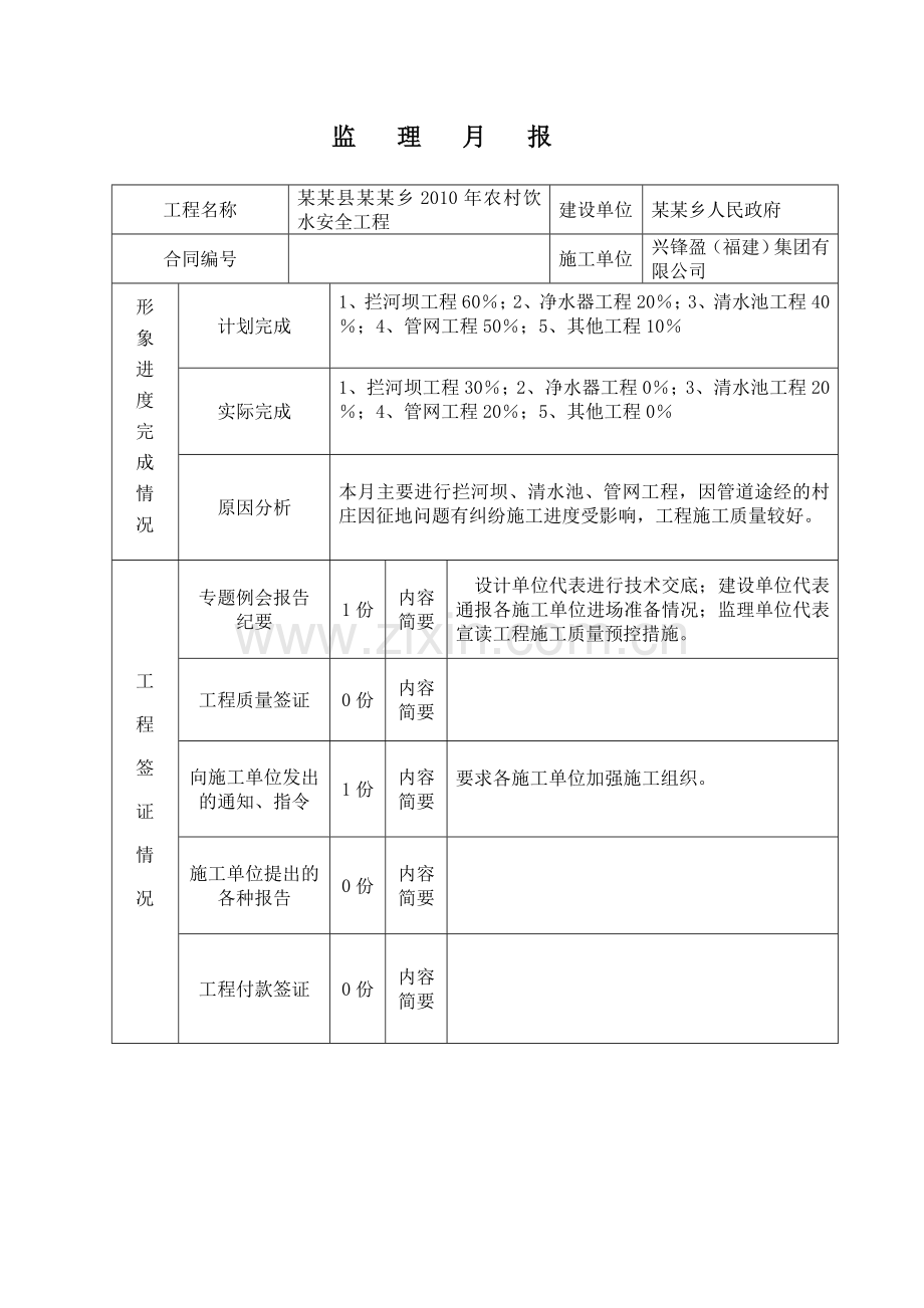 水利工程监理月报全DOC.doc_第3页