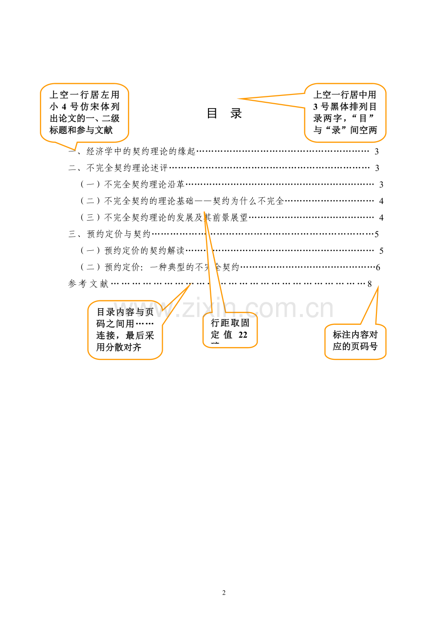 上海金融学院成人业余制本科生毕业论文范文样式及装订顺序.doc_第3页