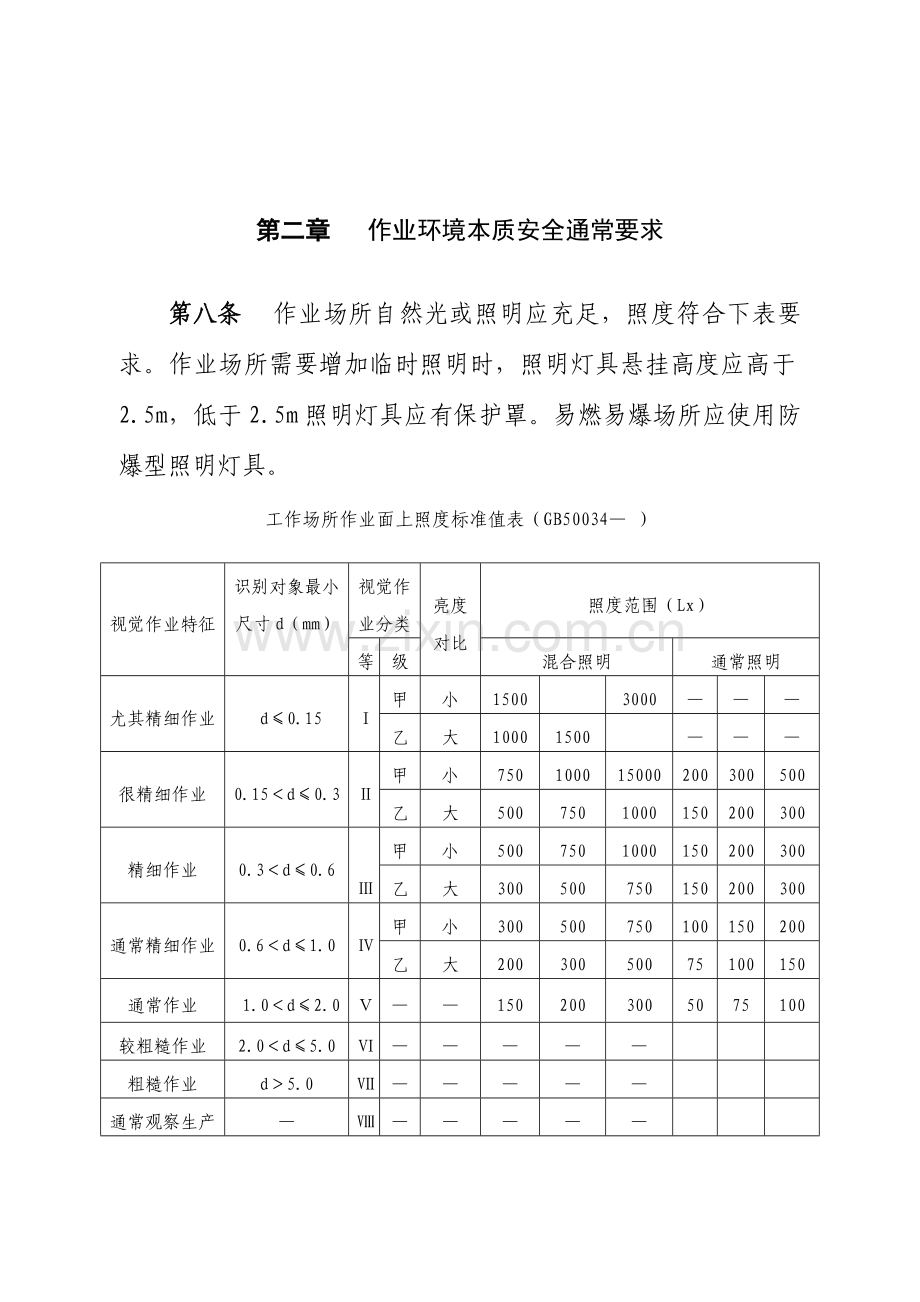 发电企业作业环境本质安全管理规定模板样本.doc_第3页