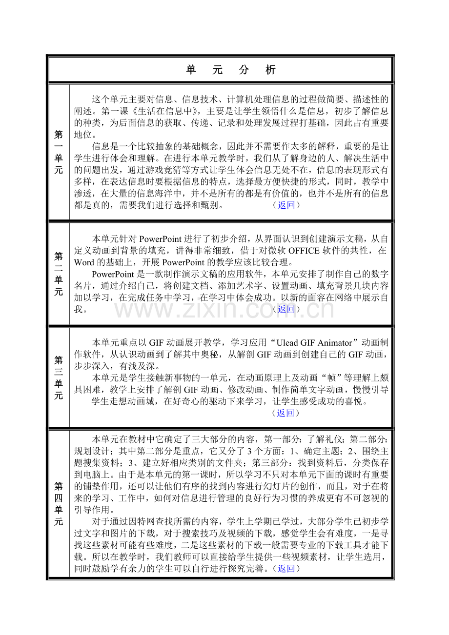 小学信息技术五年级下册教案集——浙江摄影出版社.doc_第3页