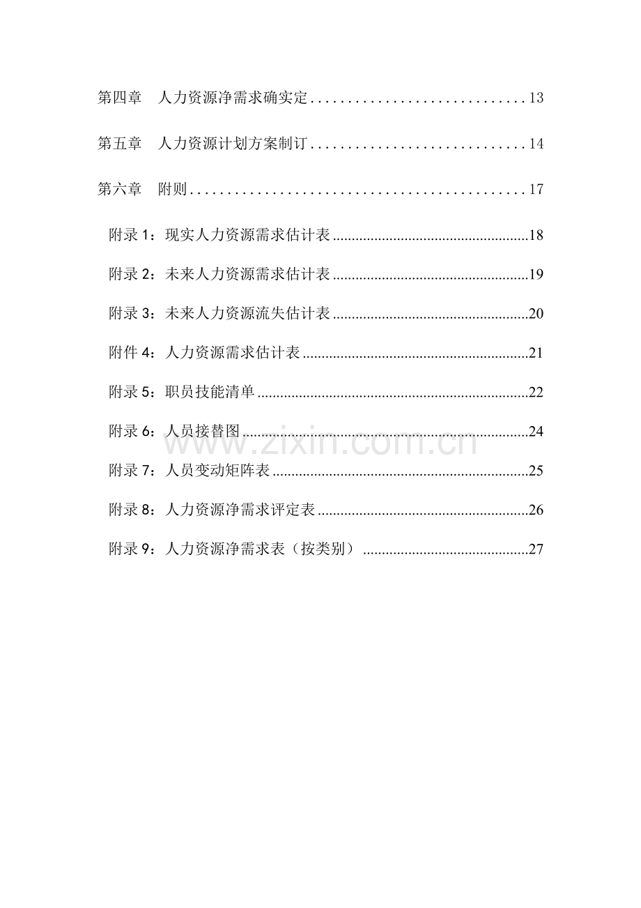 咨询公司人力资源规划制度样本.doc_第3页