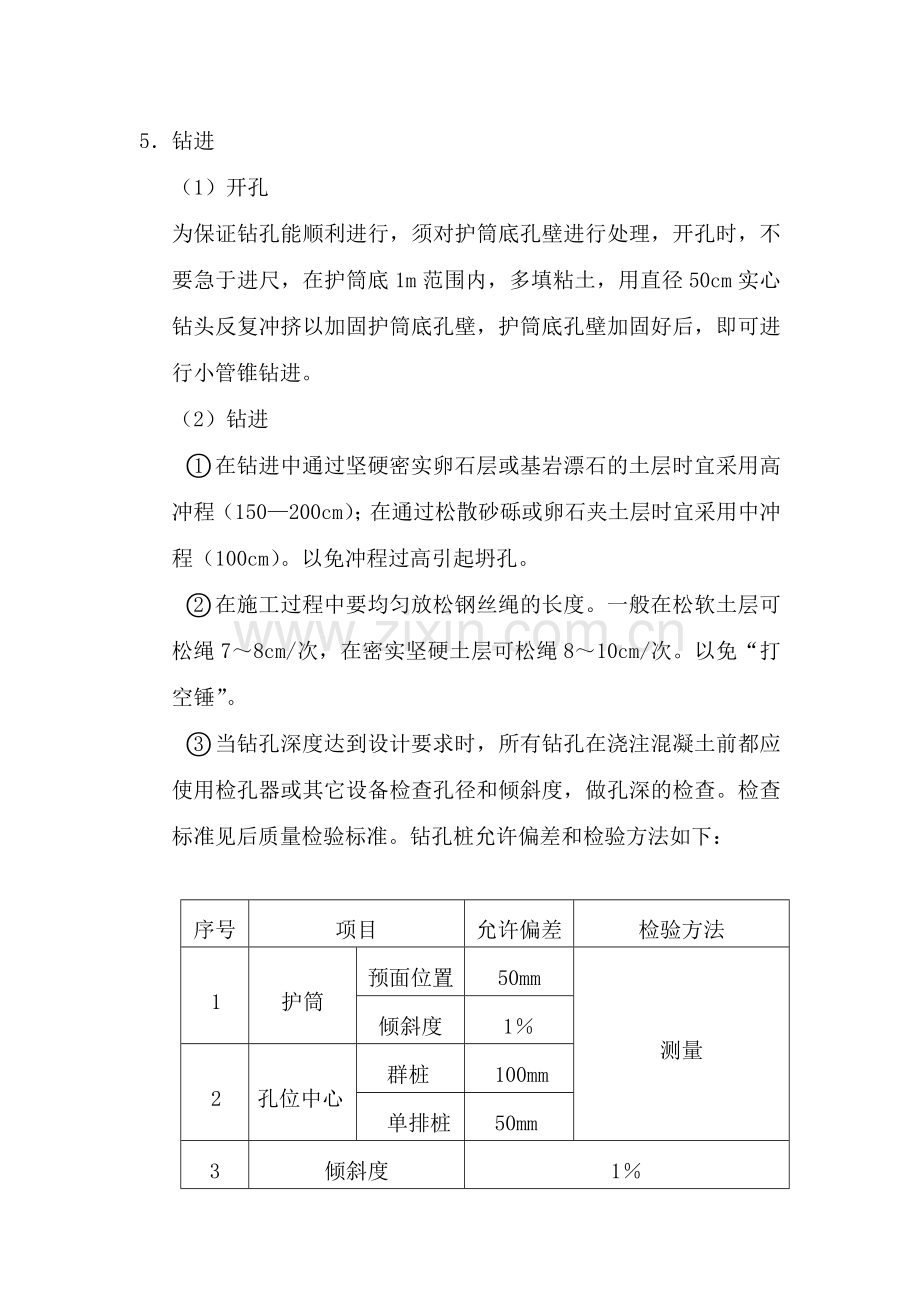 冲击钻施工作业指导书123收集资料.doc_第2页