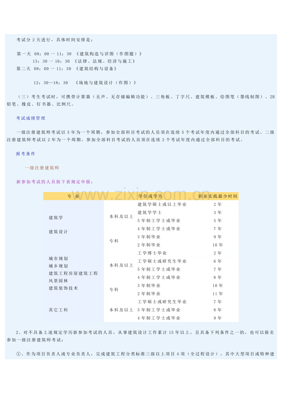 注册建筑师考试简介1.doc_第2页